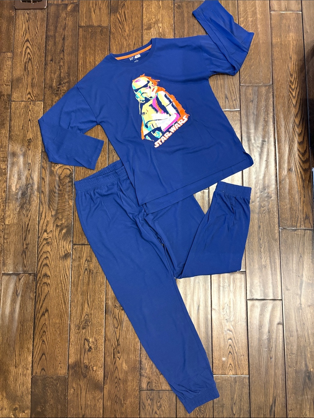 Gap Kids Star Wars Boys' Pajama Set with Multicolor Stormtrooper Graphic